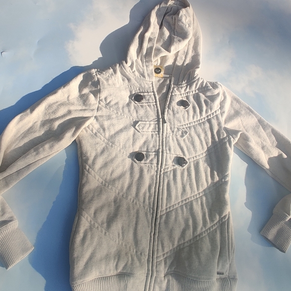 Vintage Y2K Roxy Jacket Beige Roxy - Picture 3 of 6